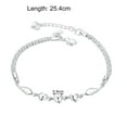 thumbnail image 7 of Huepoe Adjustable Heart Charm Bracelet for Women - Allergic Free Alloy Wing Design Jewelry Gift for Wife, Girlfriend, Romantic Present for Her, 7 of 7