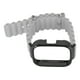 thumbnail image 1 of Correa de reloj de repuesto 2 en 1 para Redmi Watch 3 Pulsera de reloj inteligente ajustable de silicona con estuche protector gris, 1 of 10