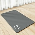 thumbnail image 3 of Hiroekza Premium Silicone Pet Feeding Mat 20 x 14 inch - Waterproof, Non-Slip for Cats & Dogs - Easy Clean Durable Diner Pad Gray, 3 of 6