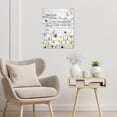 thumbnail image 3 of Vintage Floral Canvas Wall Art - Butterfly & Wildflower with Inspirational Quotes Abstract Wall Decor, Ready to Hang for Living Room Bedroom Bathroom Office, 3 of 7