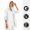*White, variant on ClodeEU Women's Lightweight Quick Dry Breathable Jacket ,Casual Loose Outdoor Coat for Hiking Army Green,Women's Plus L