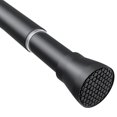 thumbnail image 1 of Barra de cortina tensora ZipGlo negra de 70 a 120 cm, acero inoxidable, 1 of 8