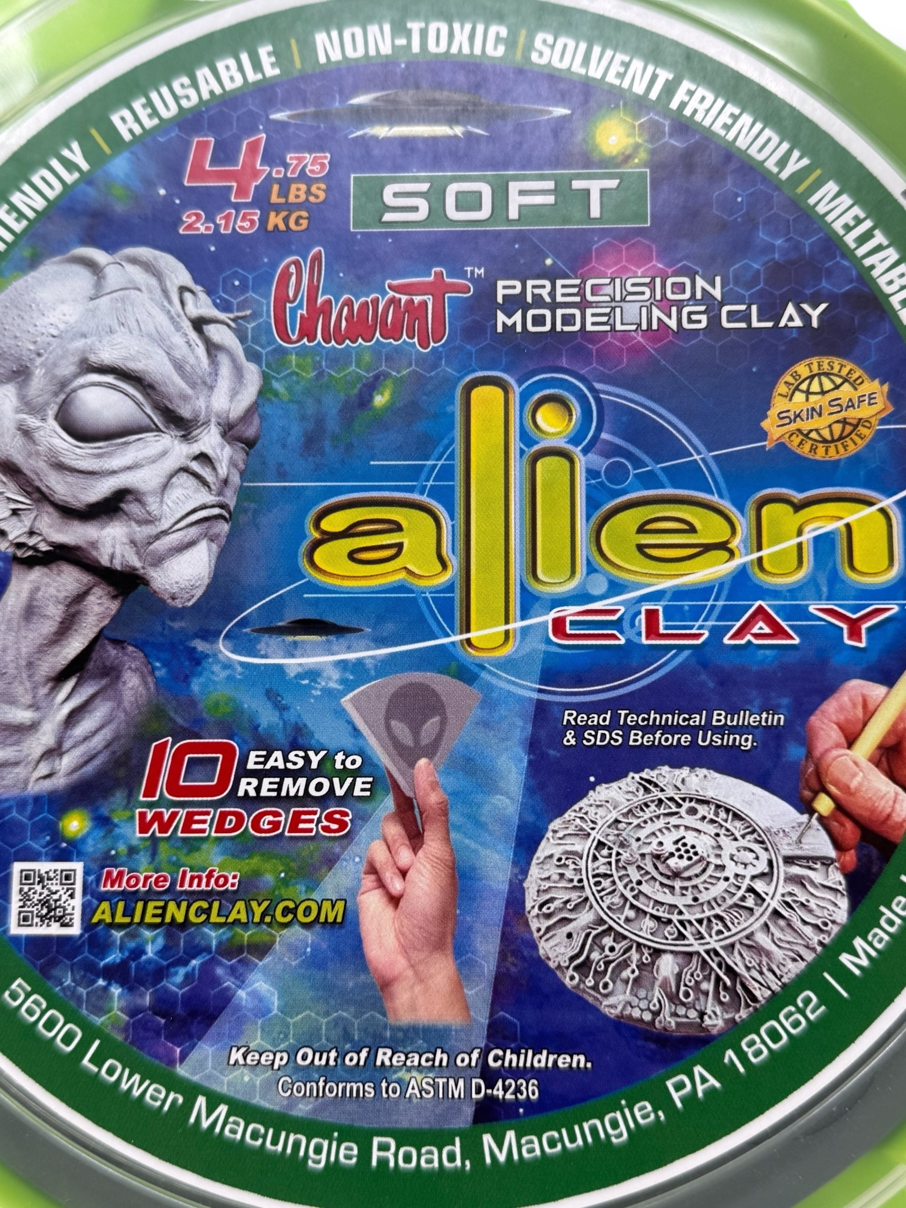 Chavant - Alien Clay ( Soft 1 Saucer )