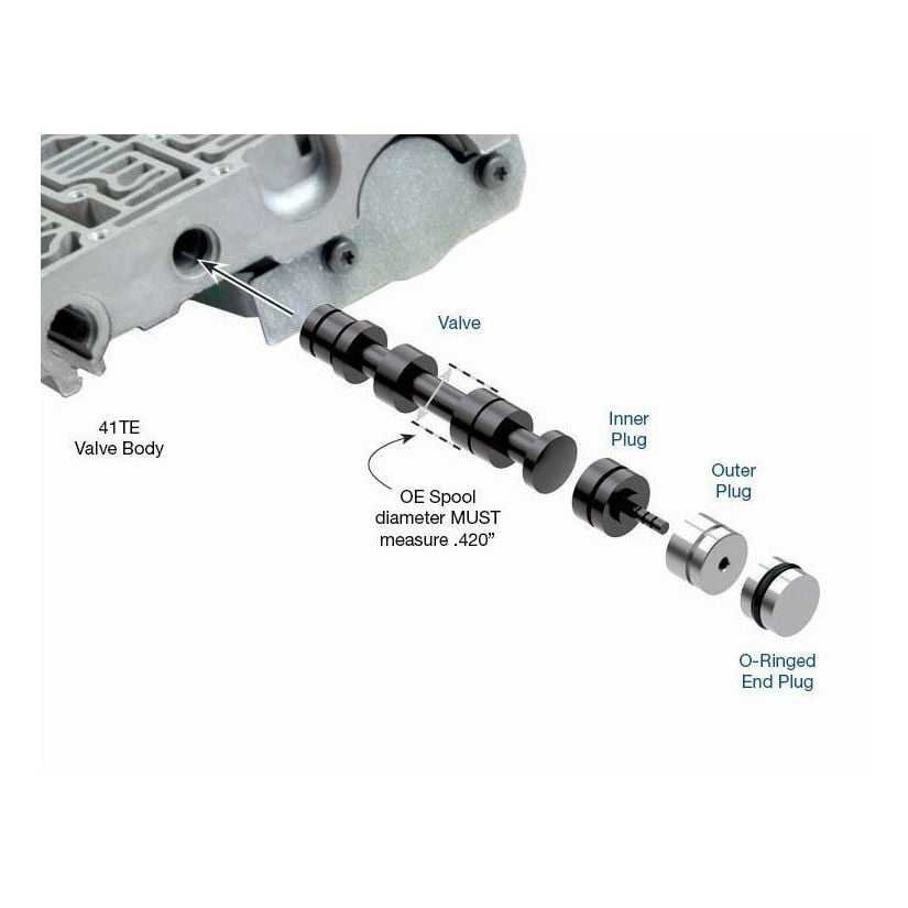 Sonnax Solenoid Switch Valve Plug Kit Oversized 4 Requires F 925 Tl32 Walmart Com Walmart Com