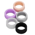 thumbnail image 1 of 5pcs Silicone Elastic Cover for Smart Ring, Anti Scratch Skin Friendly Washable Smart Ring Protector for Daily Use, Universal Cover Ring Accessories, 1 of 7