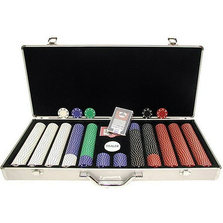- Trademark Poker 650pc 11.5g Suited Chips with Aluminum Case
