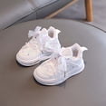 thumbnail image 6 of Fozruso Glamour Glitter Bow Kids Sneakers For Toddlers And Girls Stylish Everyday Shoes With Sparkly Design And Comfortable Fit For Play,Sizes 8.5(2-2.5 Years), 6 of 6