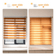 thumbnail image 2 of persiana doble capa zebra 100x200cm enrollable Belug, Color Café, 2 of 5