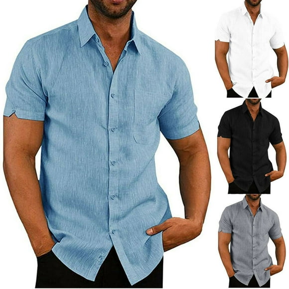 Men's Short Sleeve Casual Shirts