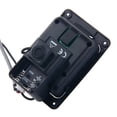 thumbnail image 2 of Guitar Preamp EQ Tuner Piezo Pickup Beat Guitar Parts Accessories With LED Display And Phase Switch, Sonicore Pickups For Bass, Midrange And Treble Control Knobs, 2 of 8