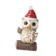 thumbnail image 5 of Escultura de búho de Navidad perfecl con luz figura decorativa, 5 of 8