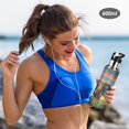 thumbnail image 6 of ALAZA Elephant and Rainbow Water Bottle Insulated Flask Stainless Steel Straw Lid 20 oz, 6 of 6