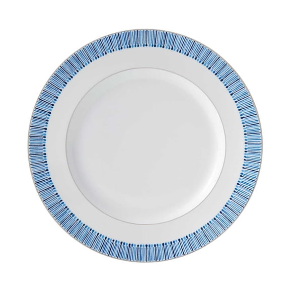 Monique Lhuillier Waterford Malibu Azure Dinner Plate 10.75″ (Navy)