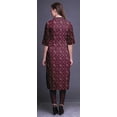 thumbnail image 4 of Bimba Viscose Santoon Kurta Summer Tunic Printed Straight KurtisForWomen, 4 of 5