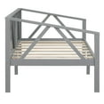 thumbnail image 6 of Aukfa Twin Size Bed Frame, Solid Wood Daybed with Slat Support for Kids Boys Girls, Gray, 6 of 8