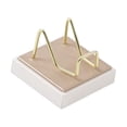 thumbnail image 1 of Soporte de exhibición multiusos, estante de almacenamiento decorativo, ligero para pequeñas M (champán blanco), 1 of 9