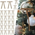 thumbnail image 2 of XFHLMJFF Christmas Velvet Bows Tree Hanging Crafts Ribbon Bows Xmas Home Wedding Indoor Decorat 24Pcs, 2 of 4