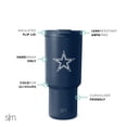 thumbnail image 2 of Tumbler Simple Modern con licencia oficial de los Dallas Cowboys de la NFL, 2 of 4