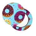 thumbnail image 2 of Naloa Donuts Round Bar Stool Cushion Cover 12-14 inch, Fits Kitchen, Office, Restaurant Chairs - 14 inch, 2 of 7
