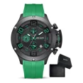 thumbnail image 1 of Reloj Deportivo Megir Chronograph Calendar Luminous Color De La Correa Verde, 1 of 8