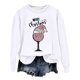 thumbnail image 1 of Gibobby Sudaderas Navideñas para Mujeres Otoño e Invierno Adecuado Navidad Estampado O Cuello Ajuste Tops Casual Manga Larga(Blanco,G), 1 of 4