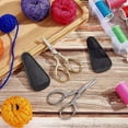 thumbnail image 4 of 1bag 2pcs 2 colors Embroidery Sewing Detail Shears Vintage Tip Scissor Stainless Steel for Cutting Fabric Knitting Threading Needlework Artwork Craft Tool Kit Supply, 4 of 9