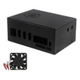thumbnail image 1 of Metal Case Included Antenna Black Metal Case for Orange Pi 5 Plus (Model A), 1 of 9