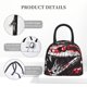 thumbnail image 4 of Easygdp Fierce Red Viper Graphic Art Bolsa de Almuerzo Insulada Grande, Forro de Aluminio, Diseño Espacioso, a Prueba de Fugas, Ideal para Trabajo, Picnics, Viajes y Actividades al Aire Libre, 4 of 6