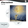 thumbnail image 4 of Stupell Industries Bohemian Astronaut with Dreamy Cosmic Balloon Canvas Art, 17 x 17, by Angie Hawke, 4 of 8