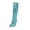 Sky Blue, variant on asdoklhq Cowboy Boots for Women,Women's Winter Disco Dancing Flash Club Ultra High Heel Slimming High Tube with Velvet Boots