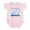Petal Pink, variant on CafePress - I'm With My BFF (LEFT) Infant Bodysuit - Baby Light Bodysuit, Size Newborn - 24 Months