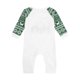 thumbnail image 2 of Pijamas de navidad para la familia, manga larga, cuello redondo, tops, pantalones con estampado de árboles / mameluco XBTCLXEBCO 12-18 Meses;Bebe verde, 2 of 5