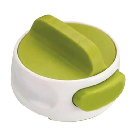 Compact Can Opener Easy Twist Release Portable Space-Saving Manual Stainless Steel