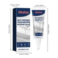 thumbnail image 3 of 1, Caulking Plastic, Blue Multi-Functional Anti-Mold Industrial Sealant, 120 ml, 3 of 9