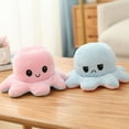thumbnail image 2 of Reversible Octopus Plush Toy Stuffed Animal Doll Game Toy 20cm 30cm 40cm Short Plush Filled with PP Cotton (orange to yellow,40cm), 2 of 7