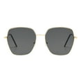 thumbnail image 2 of Sunglasses for Women Men,Trendy Rectangle Metal Frame Womens Shades Sun Glasses Womens Sunglasses Black, 2 of 5