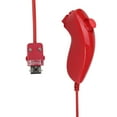 thumbnail image 1 of Poignée de Télécommande en Forme de Jambe de Poulet pour Main Gauche, Poignée Courbée pour Manette de Jeu Wii WIIU Nunchuk (Rouge), 1 of 1