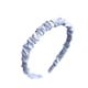 thumbnail image 1 of Diadema plisada ANGGREK azul para Mujeres y niñas, 1 of 2