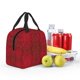 thumbnail image 4 of Easygdp Vintage Burgundy Bolsa Térmica Premium - Tela Oxford Impermeable, Gran Capacidad, Bolsillo Frontal, Unisex para Trabajo, Escuela, Actividades al Aire Libre y Picnics, 4 of 7