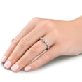 thumbnail image 4 of Pompeii 1Ct Diamond Wedding Contour Fancy Anniversary Ring in 14k Gold Lab Grown, 4 of 7