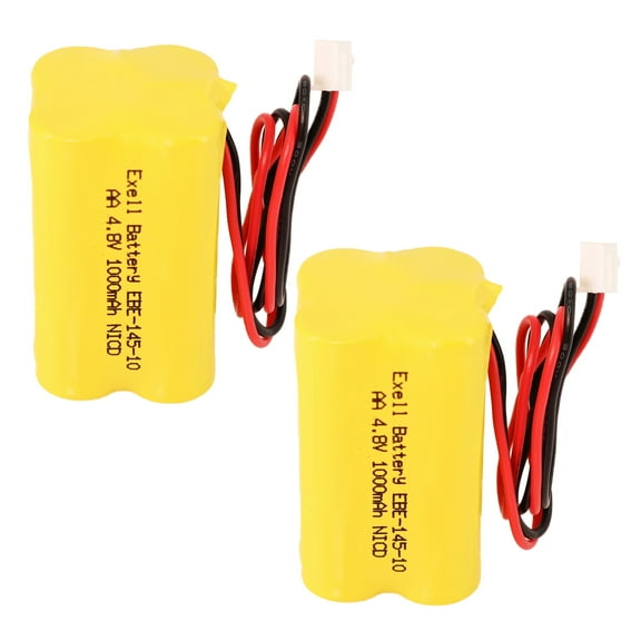 2pc Lithonia D-AA650BX4 Squared Pack Emergency Lighting Battery Compatible with