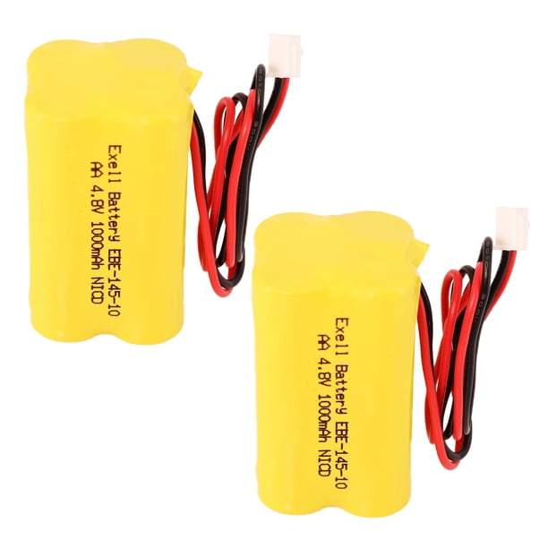 2pc Lithonia DAA650BX4 Squared Pack Emergency Lighting Battery Replacement