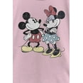 thumbnail image 1 of Disney Characters Mickey Minnie T-Shirt Rétro pour Fille, Léger Pink, Moyen, 1 of 4