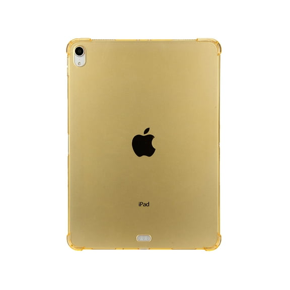 iPad Pro 11 Case Flexible TPU Slim and Light Back Cover with Shockproof Cushion Corners Drop Protection,Ultra Thin Soft Gel TPU Silicone Case Cover Compatible for iPad Pro 11 inches 2018 (Gold)