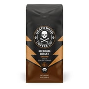 Death Wish Coffee, Organic and Fair Trade, Medium Roast, Ground Coffee, 16oz