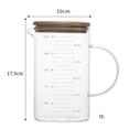 thumbnail image 1 of ziyahi Heat Resistant Glass Measuring Cup Freezer Safe Handgrip Measure Oven Tea 1000ml, 1 of 8