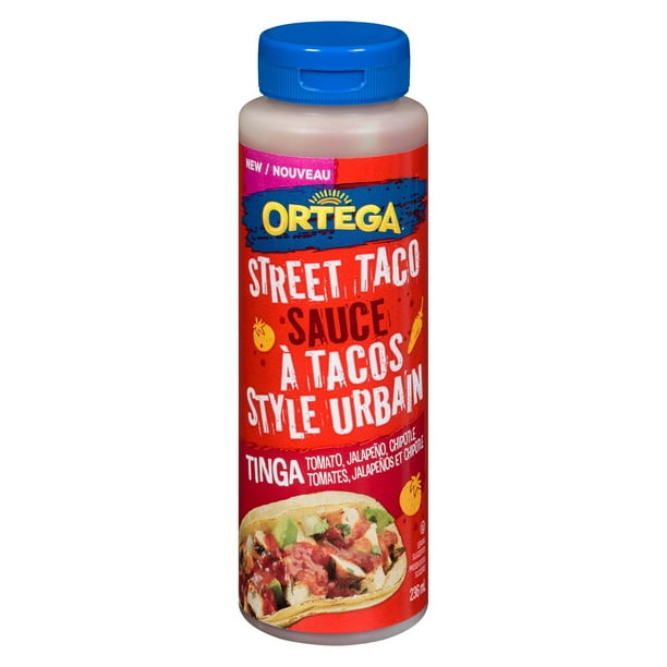 Ortega Street Taco Sauce Tinga. Thick & Smooth formula and unique, easy