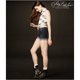 thumbnail image 3 of Blusa Aeropostale transparente con botones de guepardo Mujer Off-White Pequeña, 3 of 3