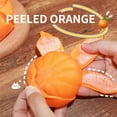 thumbnail image 4 of Momihoom Peelable Orange Fruit Stress Fruits Decompression Ball Home Office Pressure Release Ball for Adults, 4 of 9