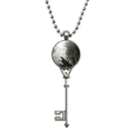 thumbnail image 1 of Luz ciencias forestales paisajes naturaleza Colgante Collar Vintage Llavero Plata Joyas Unbranded M, 1 of 3